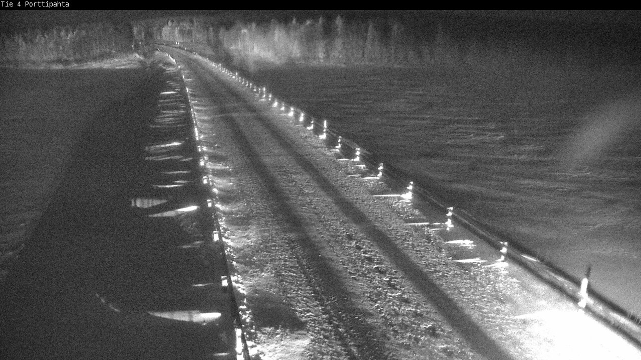 Weather Camera Image Road 4 Sodankylä, Porttipahta, Sodankylä, Lappi