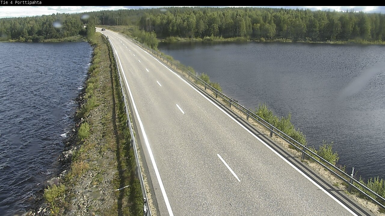 Weather Camera Image Road 4 Sodankylä, Porttipahta, Sodankylä, Lappi