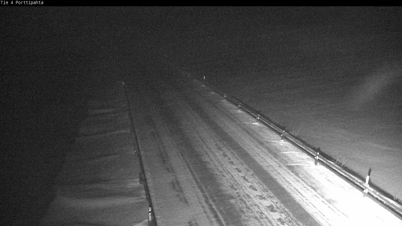 Weather Camera Image Road 4 Sodankylä, Porttipahta, Sodankylä, Lappi