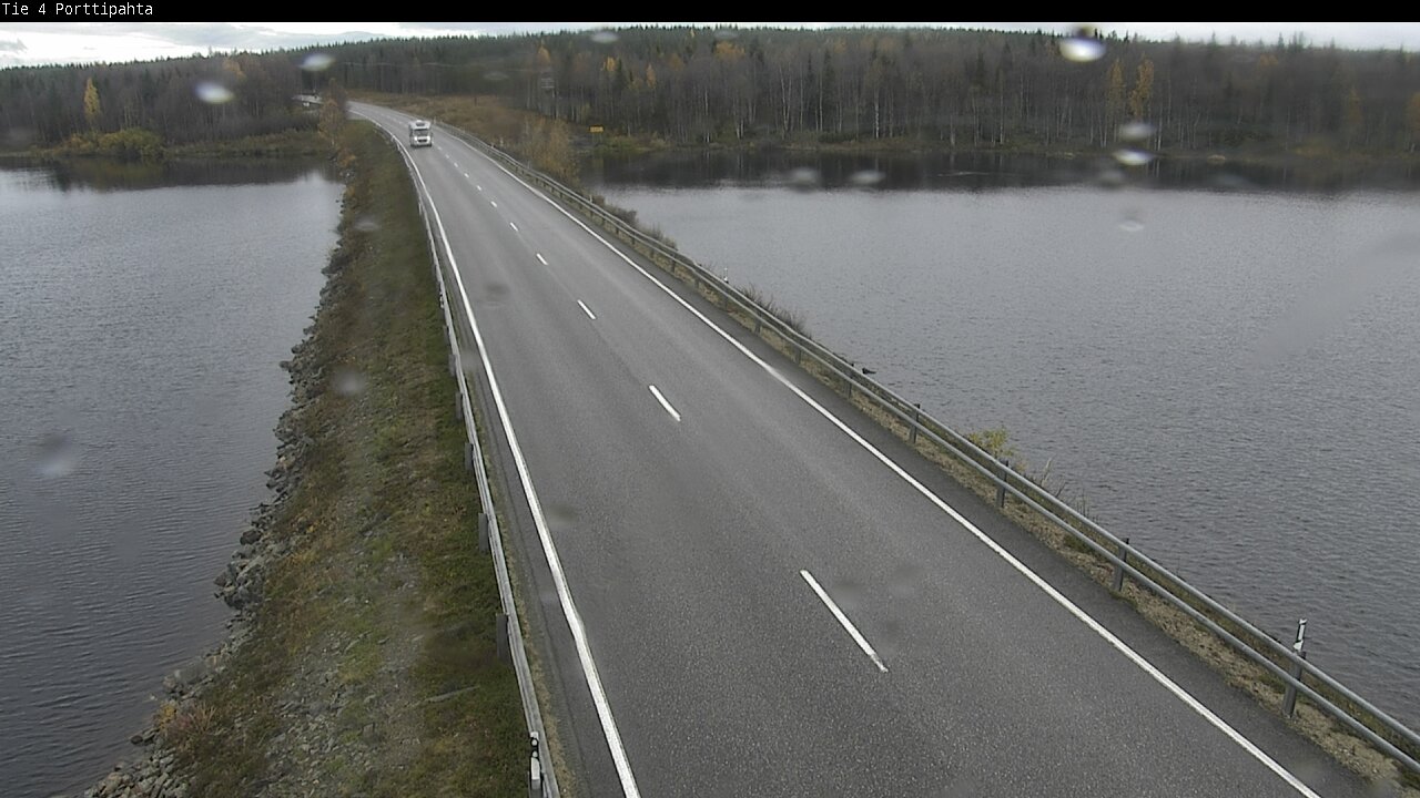 Weather Camera Image Road 4 Sodankylä, Porttipahta, Sodankylä, Lappi