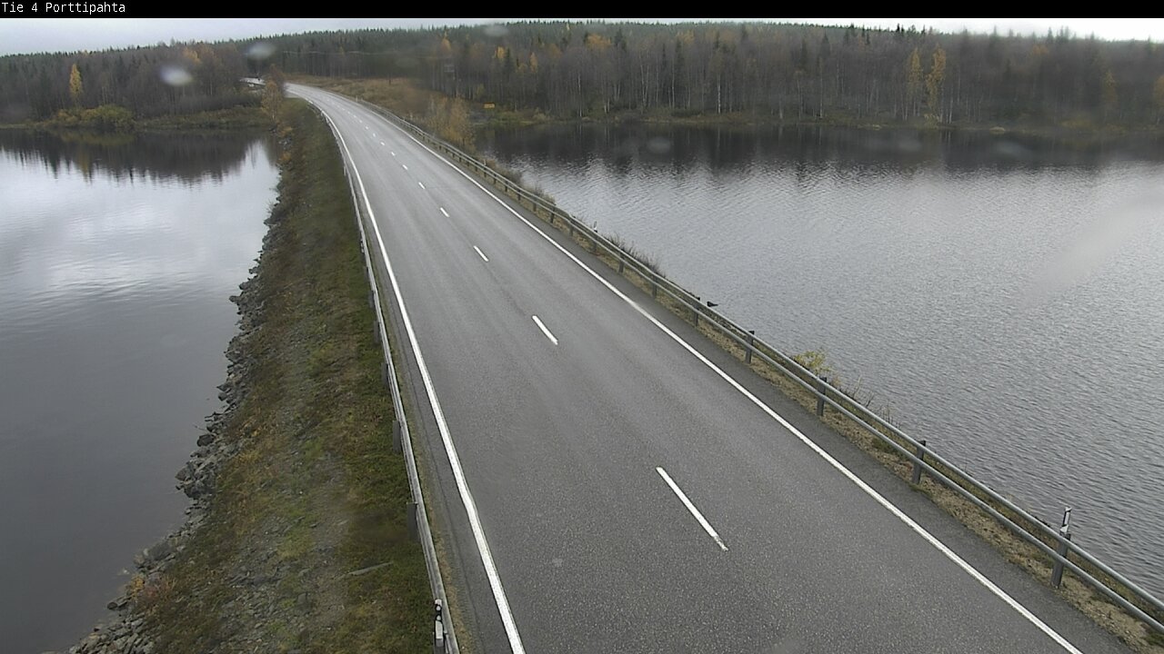 Weather Camera Image Väg 4 Sodankylä, Porttipahta, Sodankylä, Lappi