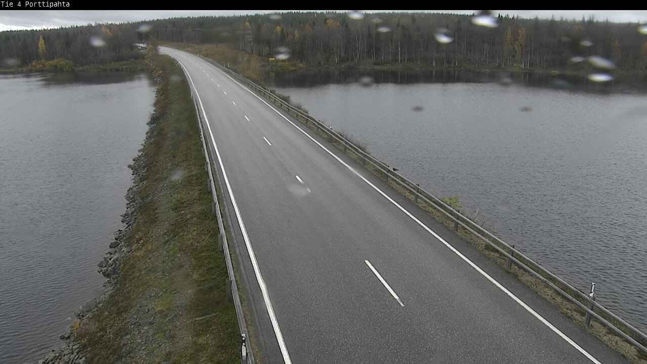 Weather Camera Image Road 4 Sodankylä, Porttipahta, Sodankylä, Lappi