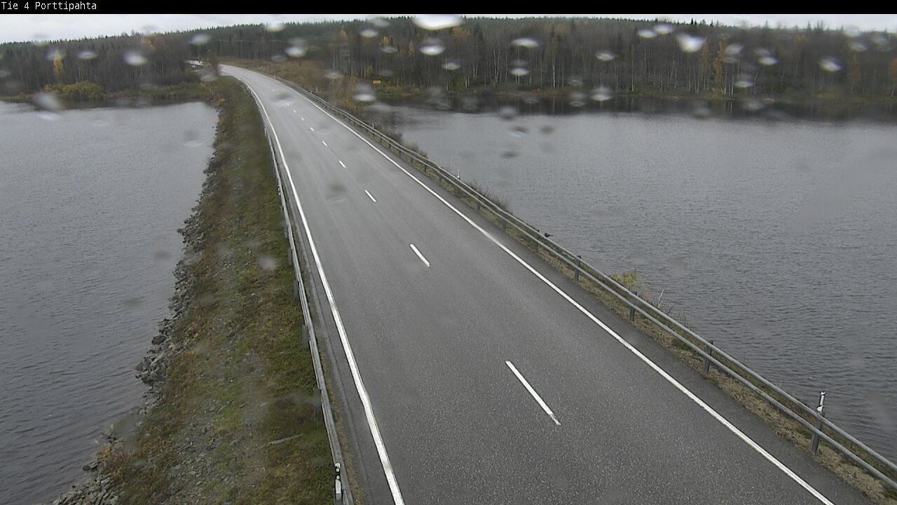 Weather Camera Image Road 4 Sodankylä, Porttipahta, Sodankylä, Lappi