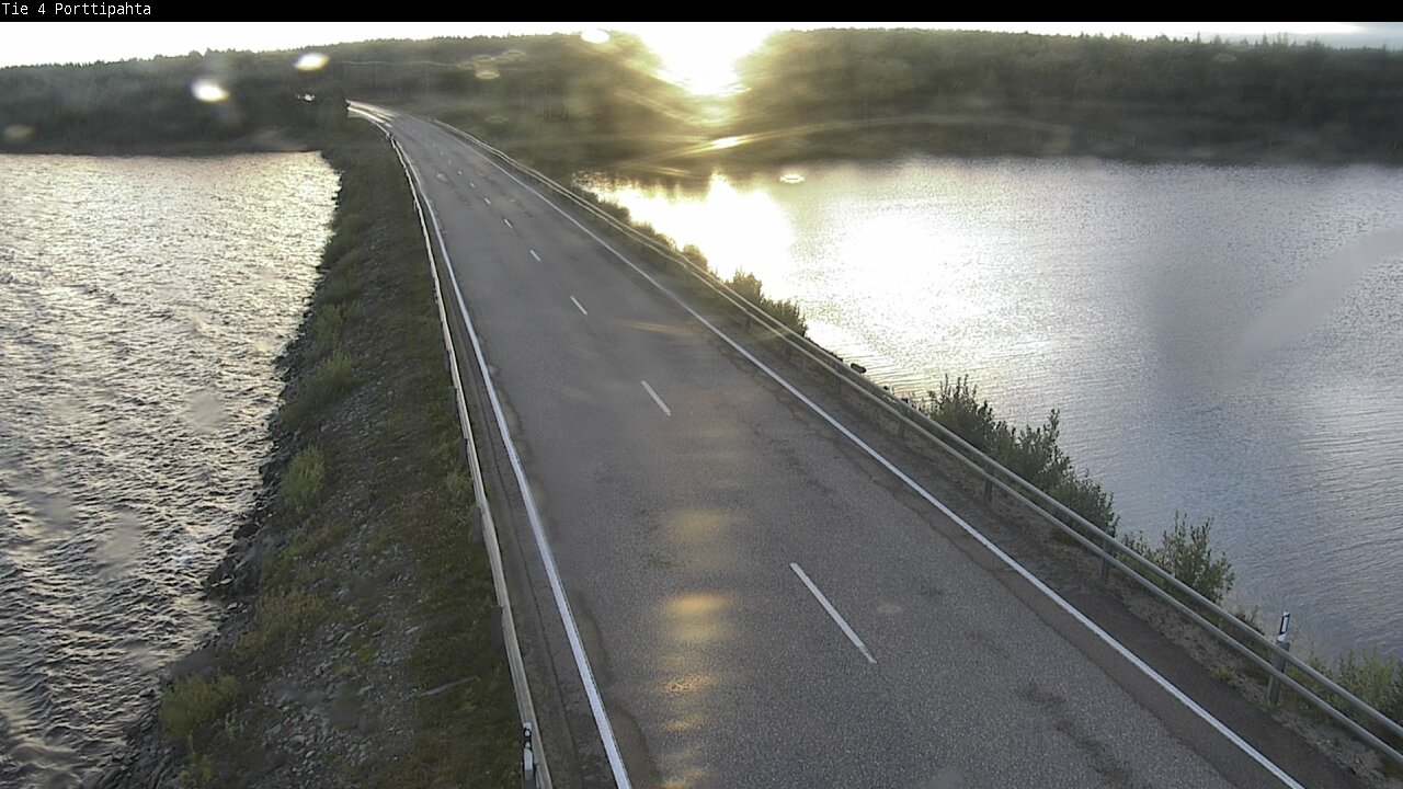 Weather Camera Image Road 4 Sodankylä, Porttipahta, Sodankylä, Lappi