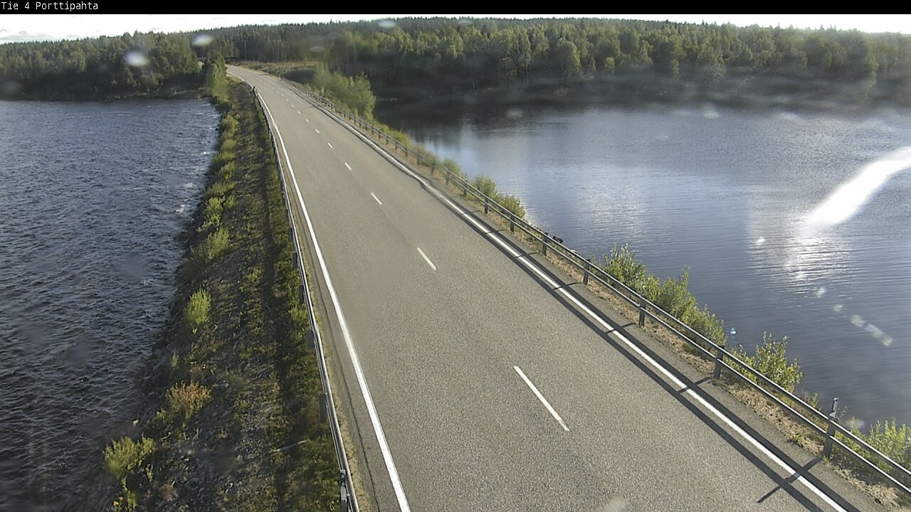 Weather Camera Image Road 4 Sodankylä, Porttipahta, Sodankylä, Lappi