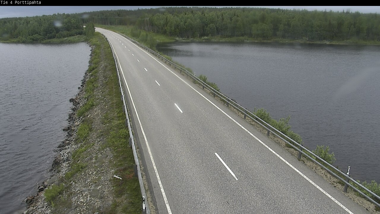 Weather Camera Image Road 4 Sodankylä, Porttipahta, Sodankylä, Lappi