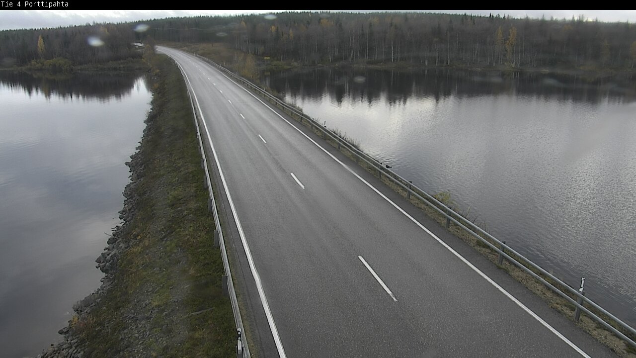 Weather Camera Image Väg 4 Sodankylä, Porttipahta, Sodankylä, Lappi