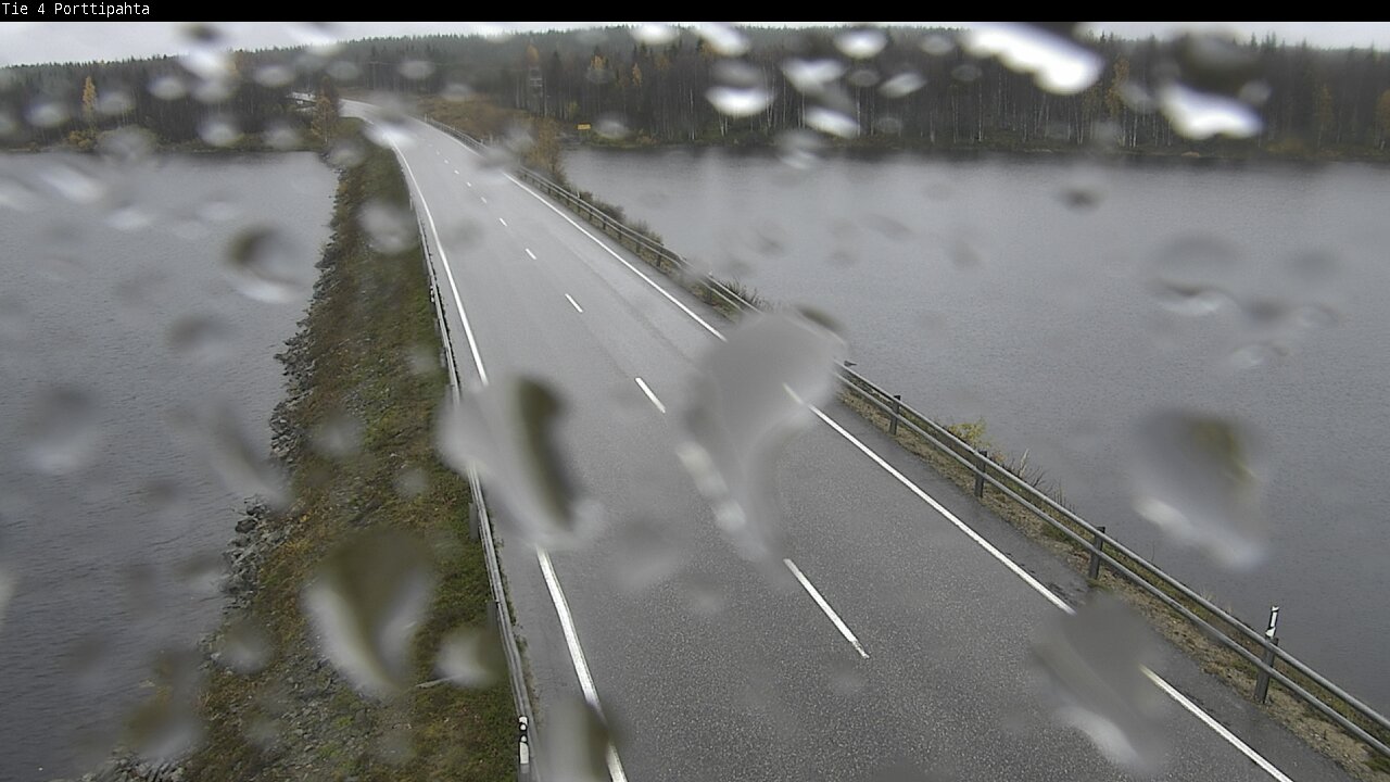 Weather Camera Image Road 4 Sodankylä, Porttipahta, Sodankylä, Lappi