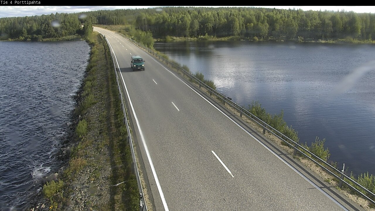 Weather Camera Image Road 4 Sodankylä, Porttipahta, Sodankylä, Lappi