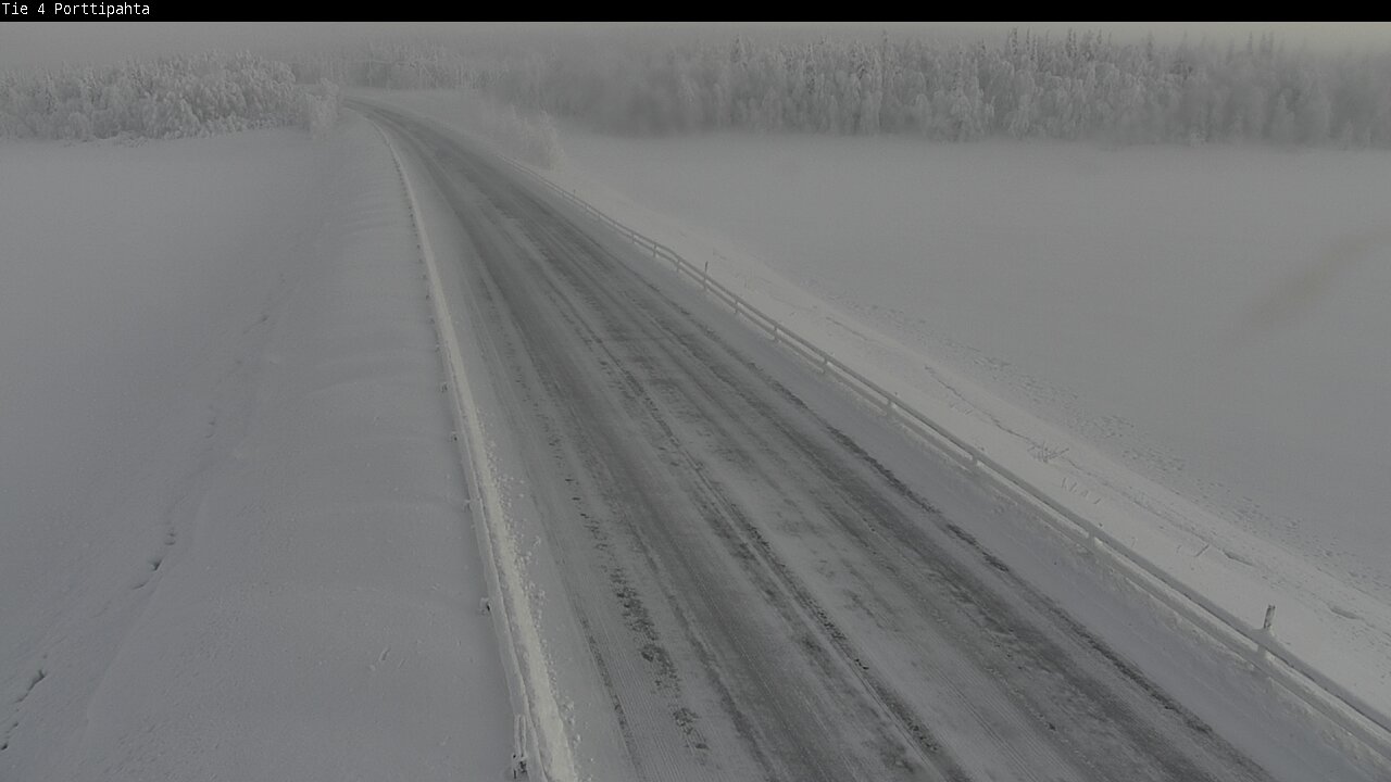 Kelikamerat Kuva Tie 4 Sodankylä, Porttipahta, Sodankylä, Lappi