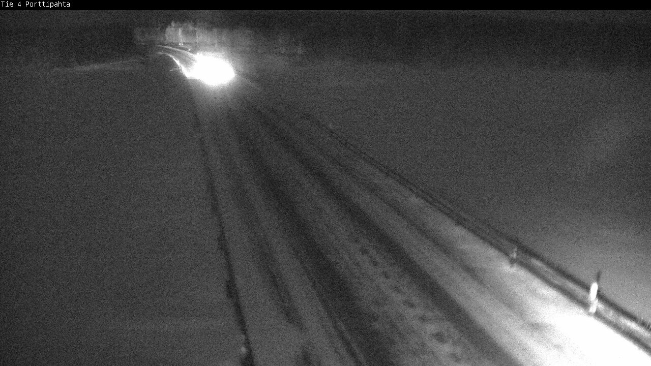 Weather Camera Image Road 4 Sodankylä, Porttipahta, Sodankylä, Lappi