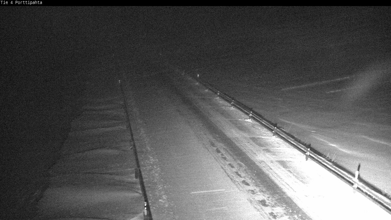 Weather Camera Image Road 4 Sodankylä, Porttipahta, Sodankylä, Lappi