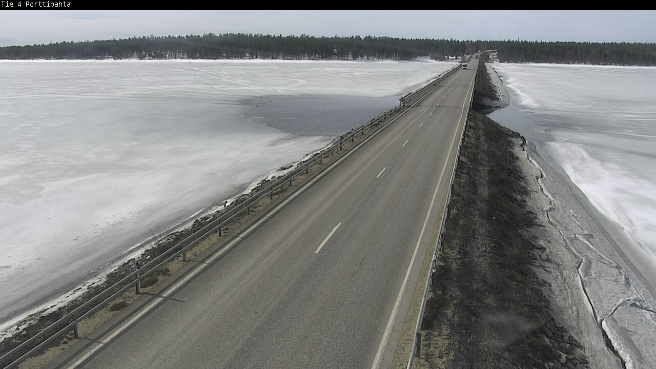 Kelikamerat Kuva Tie 4 Sodankylä, Porttipahta, Sodankylä, Lappi