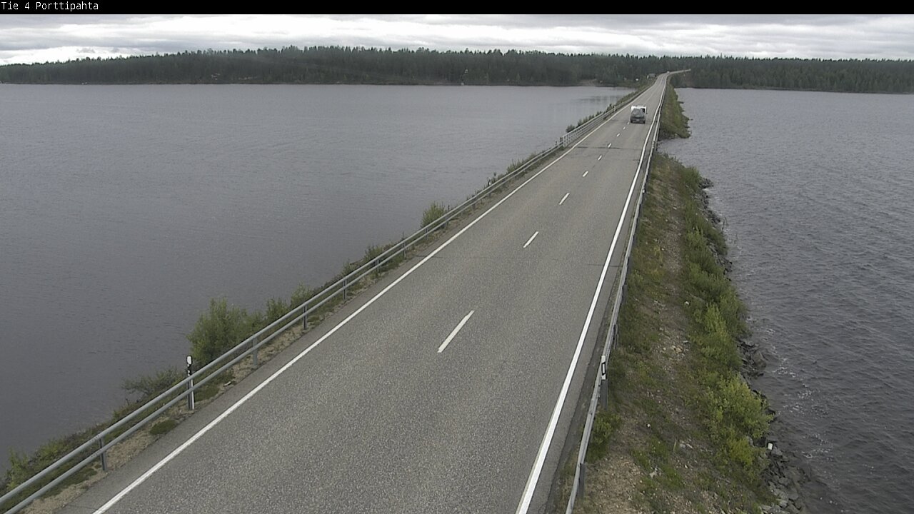 Weather Camera Image Road 4 Sodankylä, Porttipahta, Sodankylä, Lappi