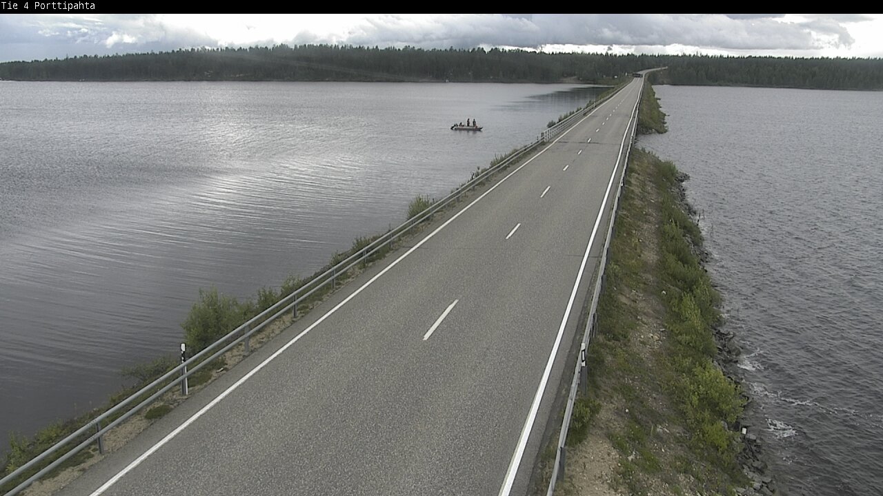 Weather Camera Image Road 4 Sodankylä, Porttipahta, Sodankylä, Lappi