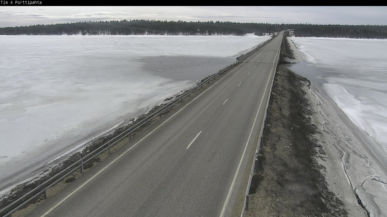 Kelikamerat Kuva Tie 4 Sodankylä, Porttipahta, Sodankylä, Lappi