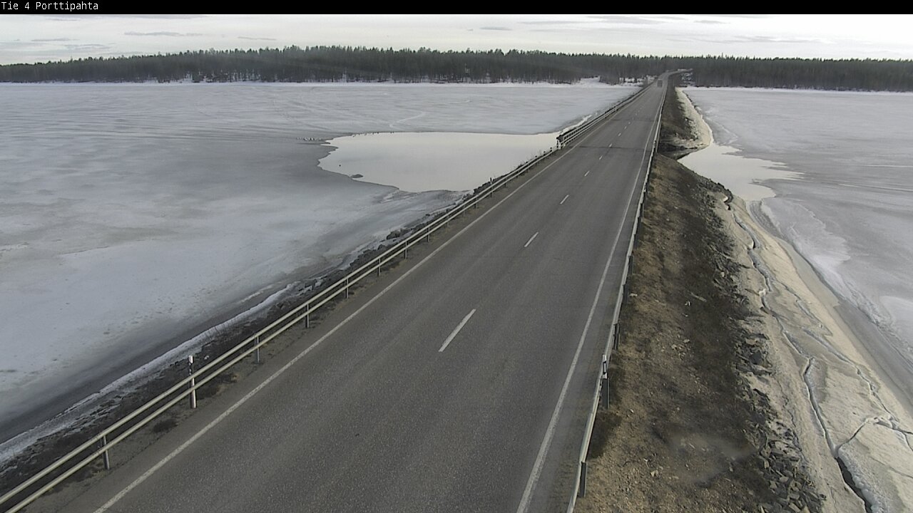 Kelikamerat Kuva Tie 4 Sodankylä, Porttipahta, Sodankylä, Lappi