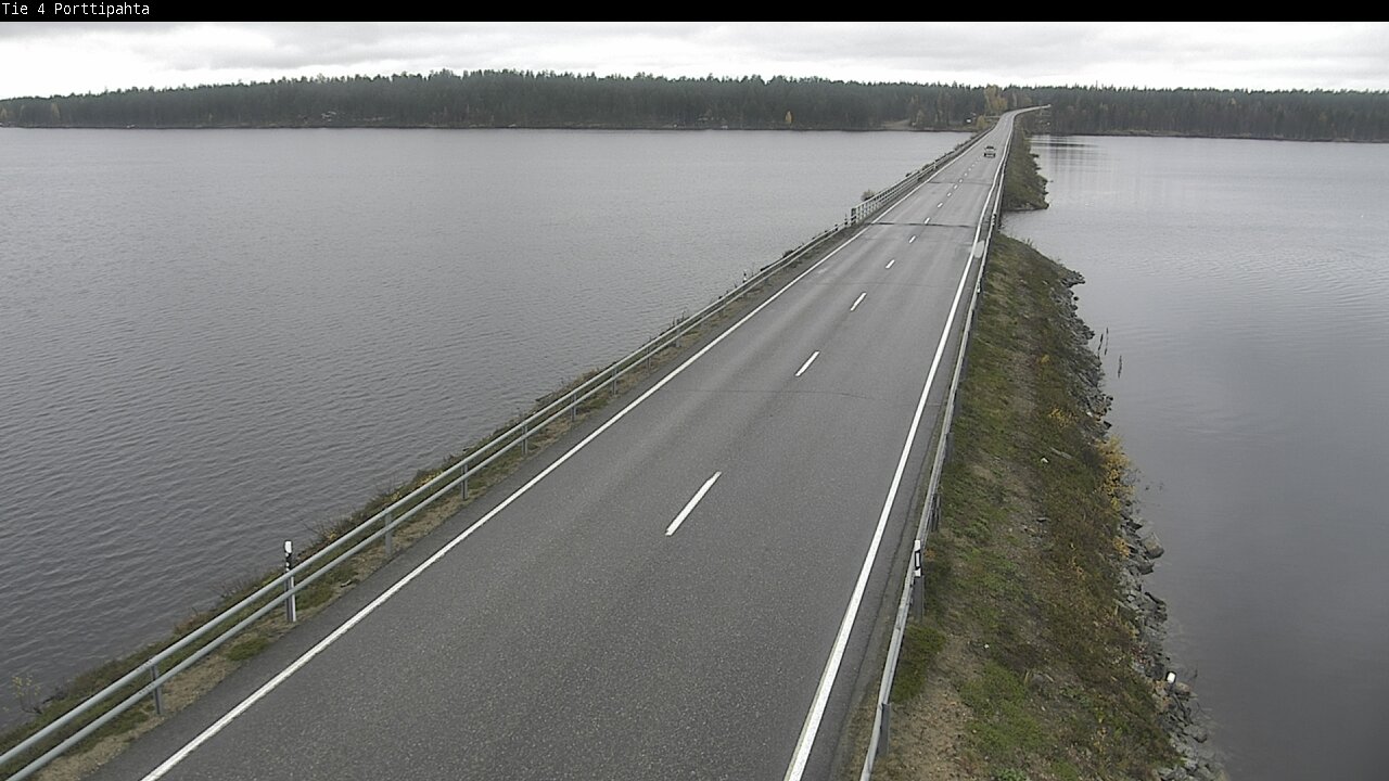 Weather Camera Image Road 4 Sodankylä, Porttipahta, Sodankylä, Lappi