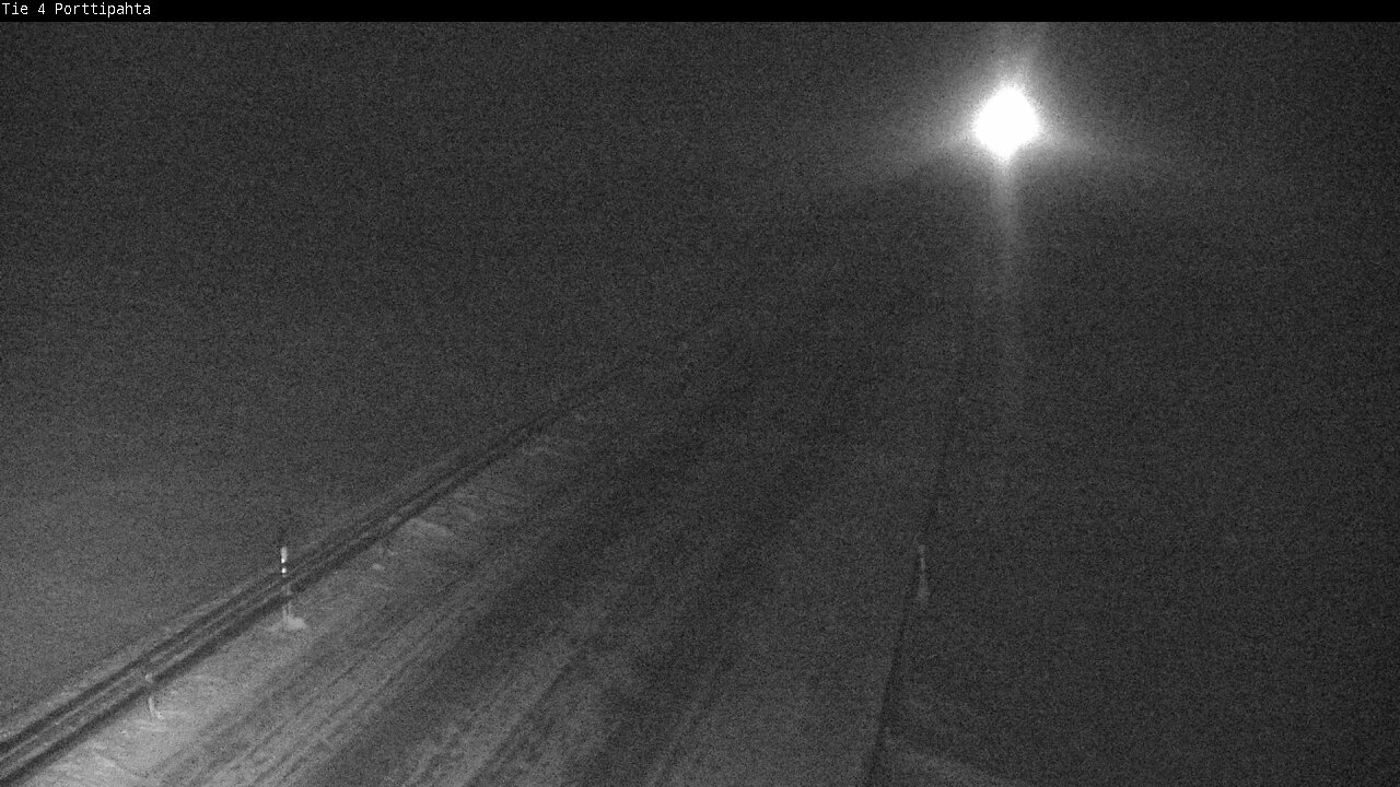 Weather Camera Image Road 4 Sodankylä, Porttipahta, Sodankylä, Lappi