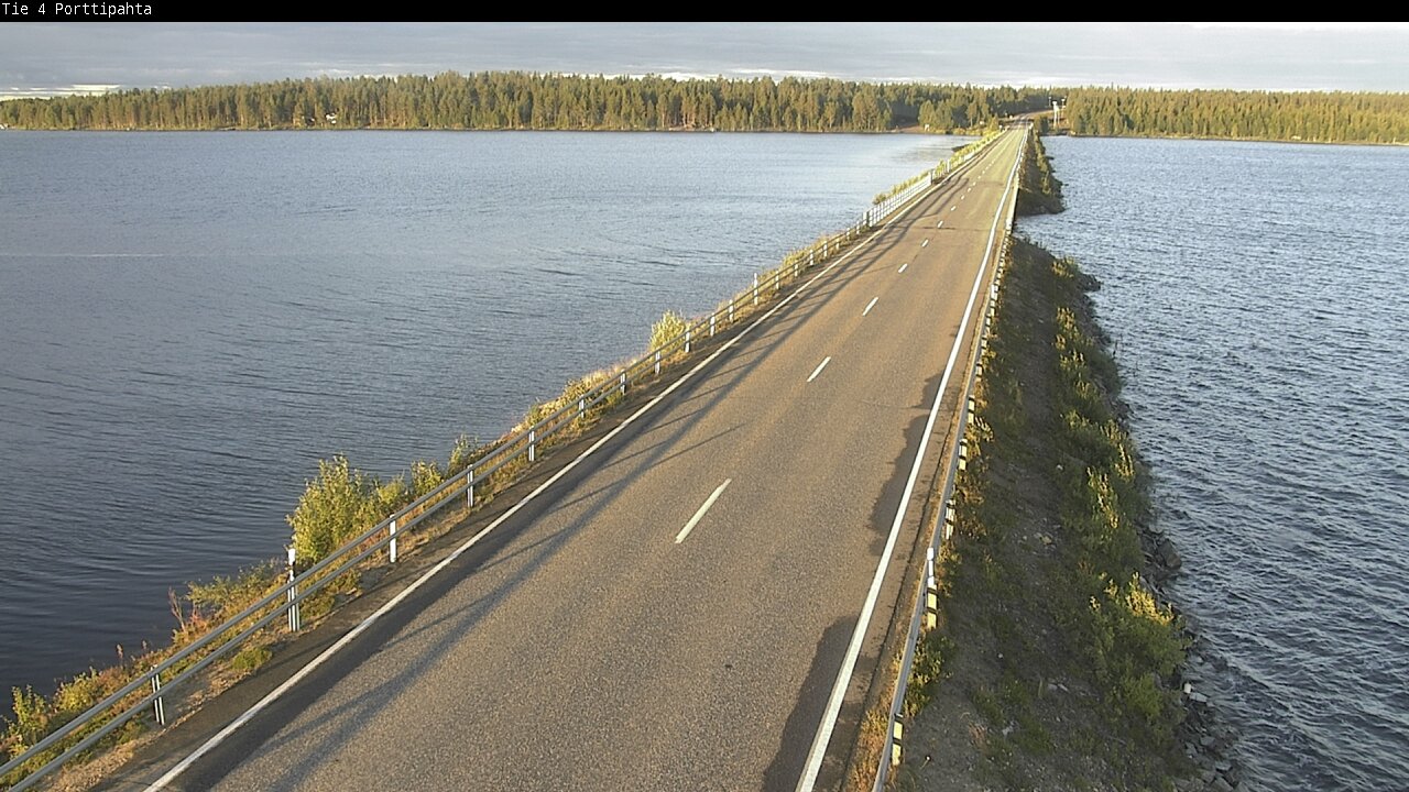 Weather Camera Image Road 4 Sodankylä, Porttipahta, Sodankylä, Lappi
