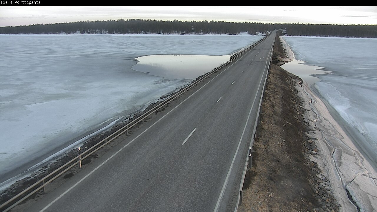 Kelikamerat Kuva Tie 4 Sodankylä, Porttipahta, Sodankylä, Lappi