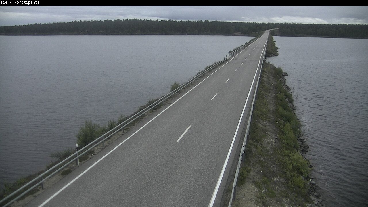 Weather Camera Image Road 4 Sodankylä, Porttipahta, Sodankylä, Lappi