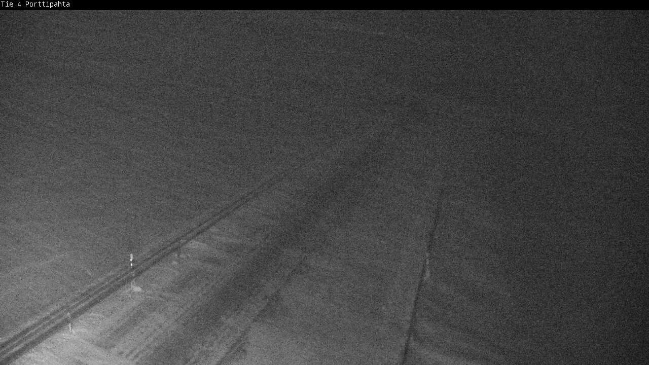 Weather Camera Image Road 4 Sodankylä, Porttipahta, Sodankylä, Lappi