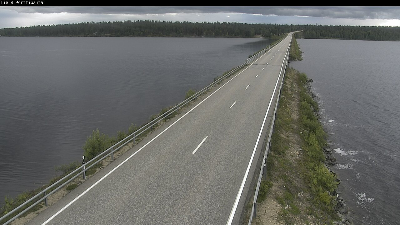 Weather Camera Image Road 4 Sodankylä, Porttipahta, Sodankylä, Lappi