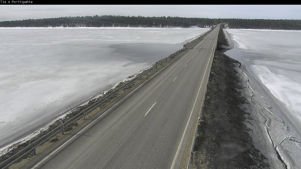 Kelikamerat Kuva Tie 4 Sodankylä, Porttipahta, Sodankylä, Lappi