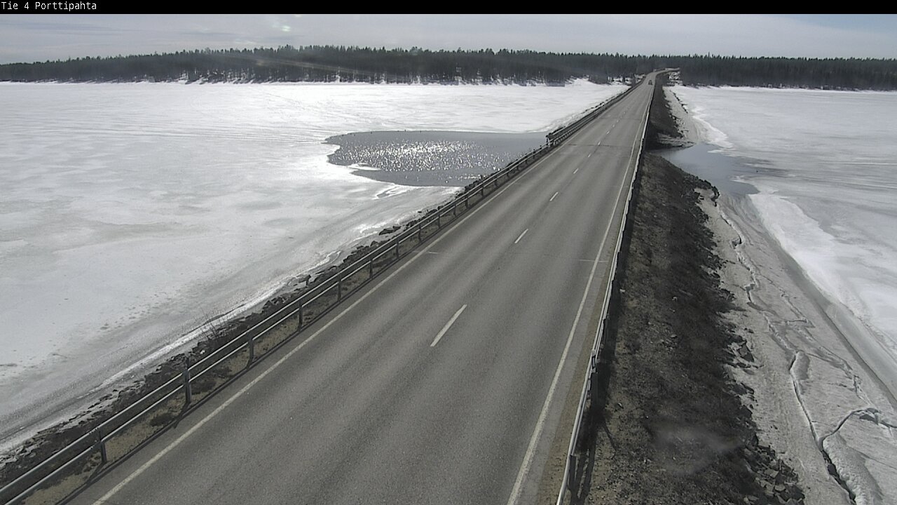 Kelikamerat Kuva Tie 4 Sodankylä, Porttipahta, Sodankylä, Lappi