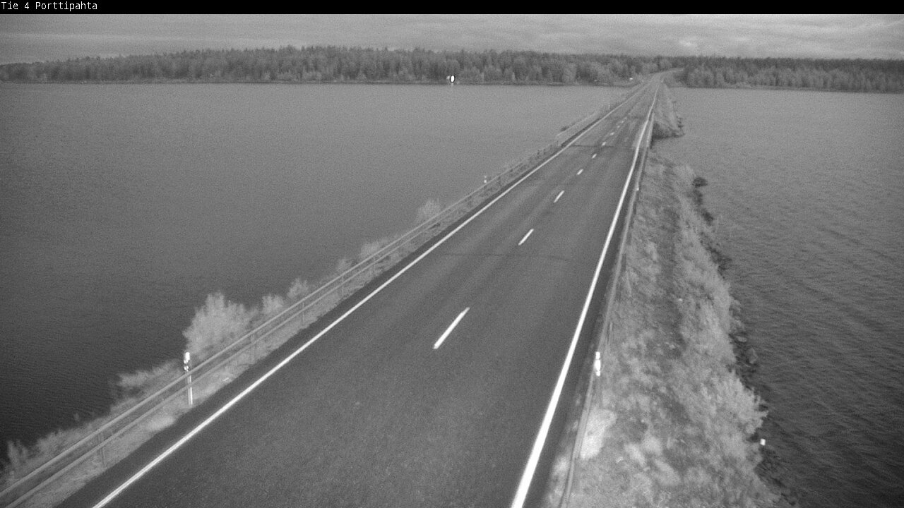 Weather Camera Image Road 4 Sodankylä, Porttipahta, Sodankylä, Lappi