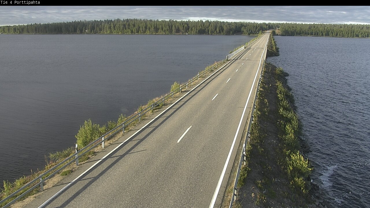 Weather Camera Image Road 4 Sodankylä, Porttipahta, Sodankylä, Lappi