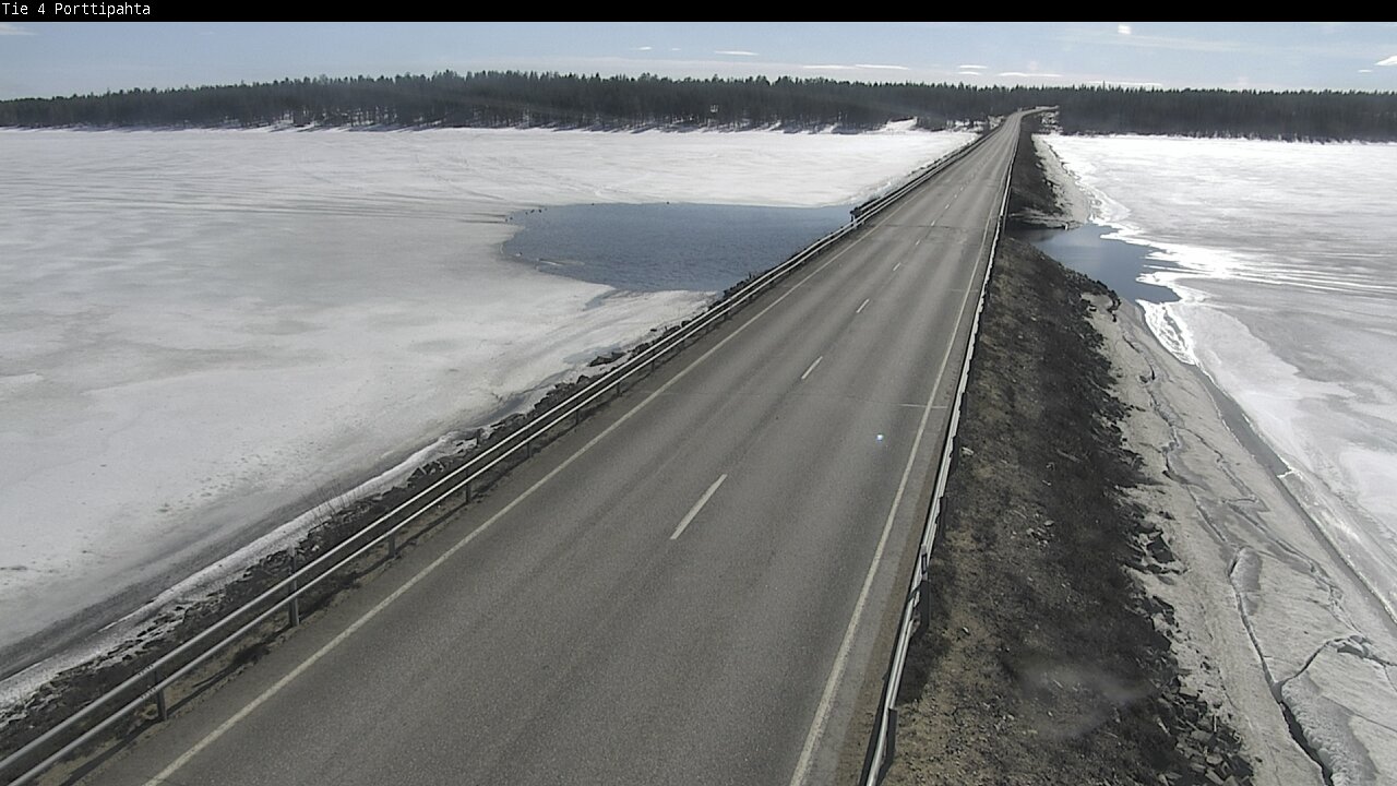 Kelikamerat Kuva Tie 4 Sodankylä, Porttipahta, Sodankylä, Lappi