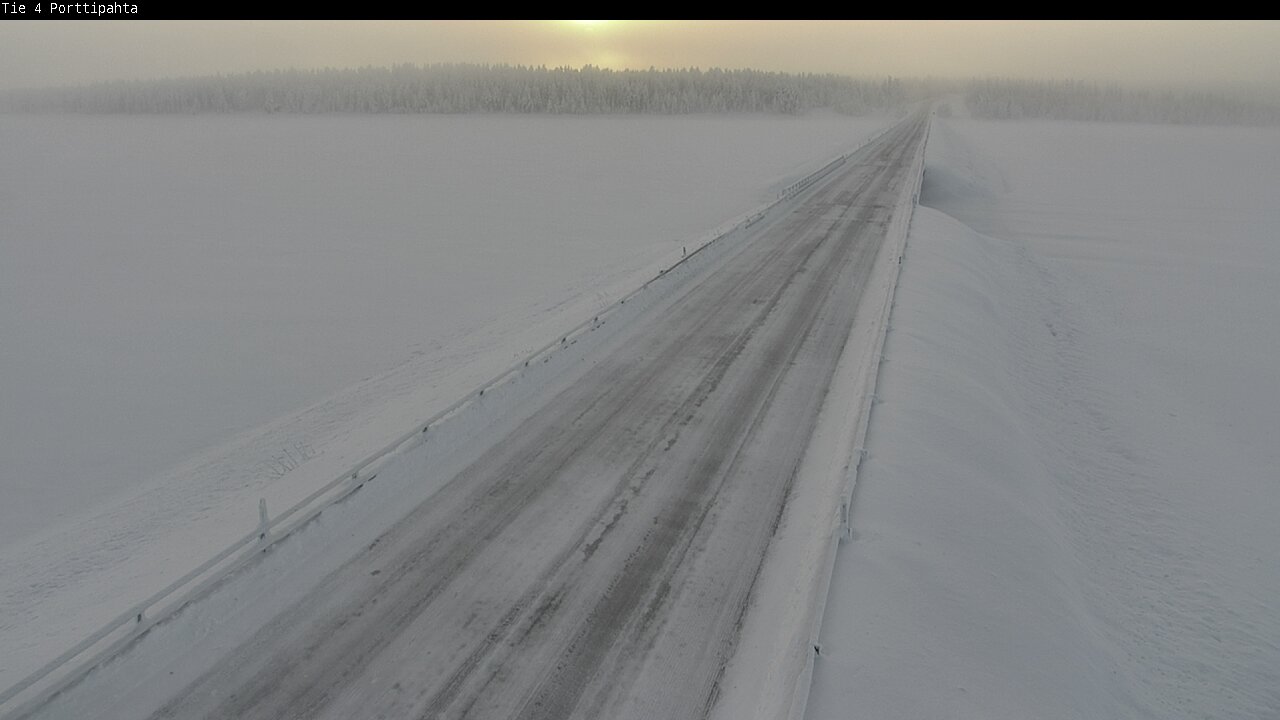 Kelikamerat Kuva Tie 4 Sodankylä, Porttipahta, Sodankylä, Lappi