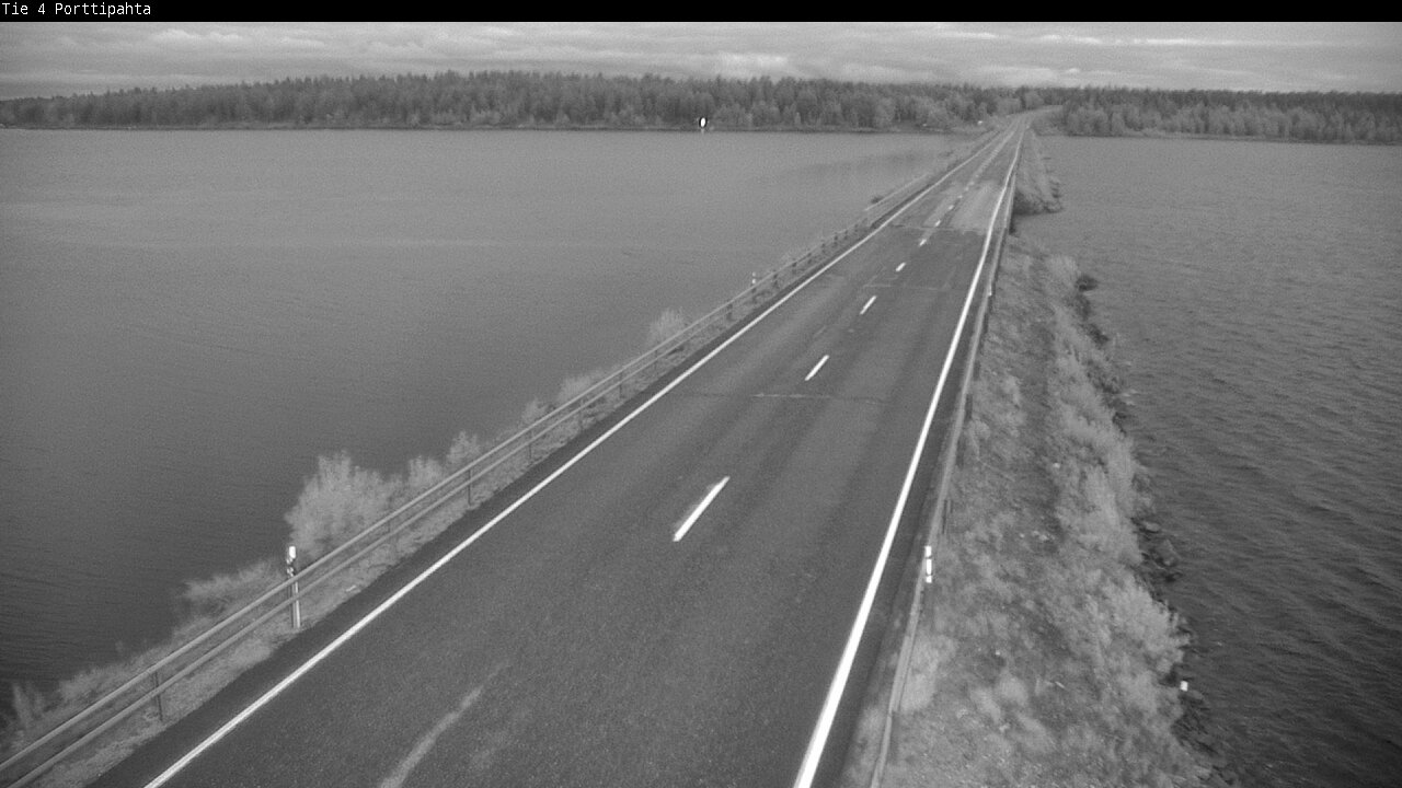 Weather Camera Image Road 4 Sodankylä, Porttipahta, Sodankylä, Lappi