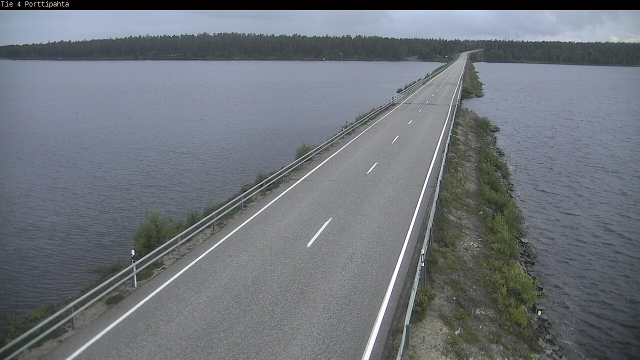 Weather Camera Image Road 4 Sodankylä, Porttipahta, Sodankylä, Lappi