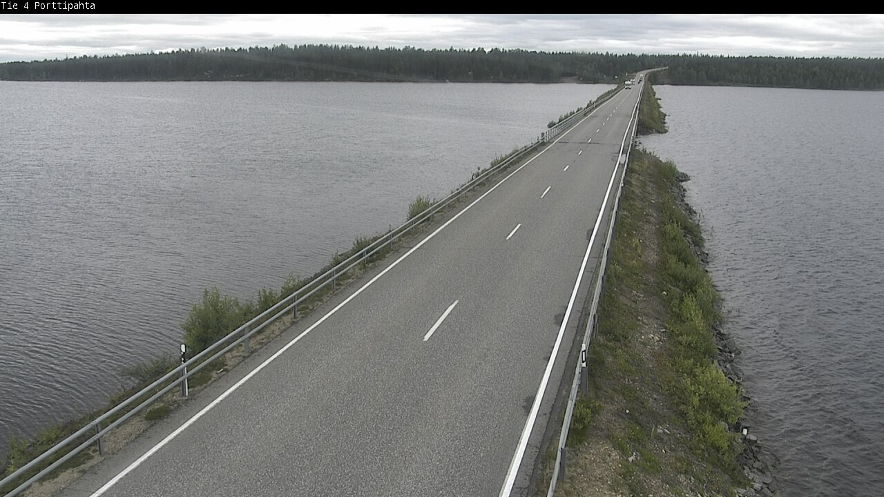 Weather Camera Image Road 4 Sodankylä, Porttipahta, Sodankylä, Lappi