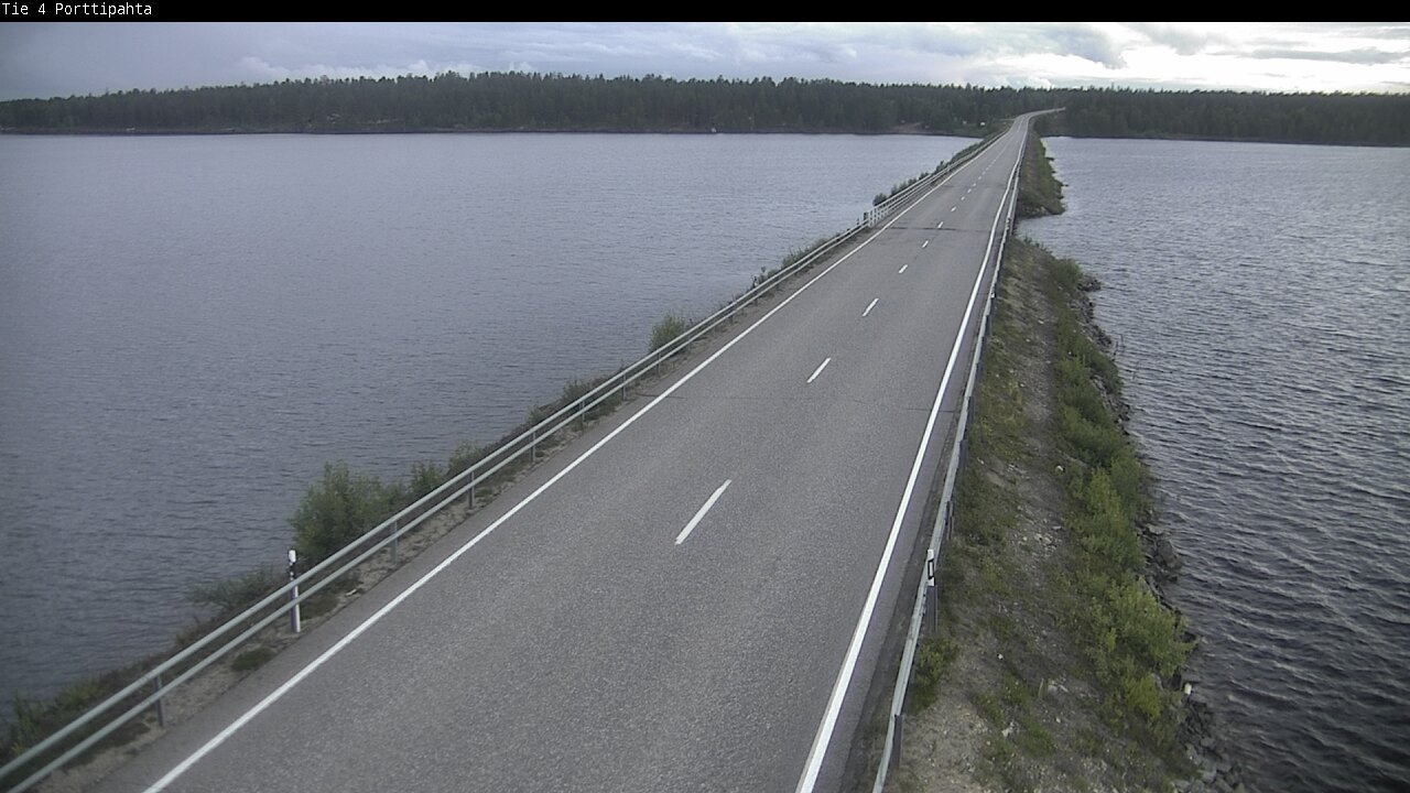 Weather Camera Image Road 4 Sodankylä, Porttipahta, Sodankylä, Lappi
