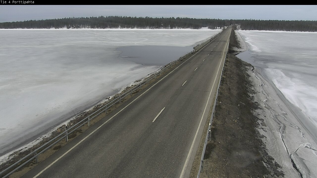 Kelikamerat Kuva Tie 4 Sodankylä, Porttipahta, Sodankylä, Lappi