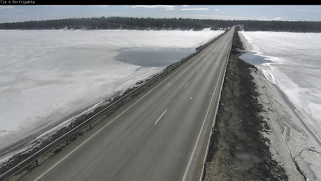 Kelikamerat Kuva Tie 4 Sodankylä, Porttipahta, Sodankylä, Lappi