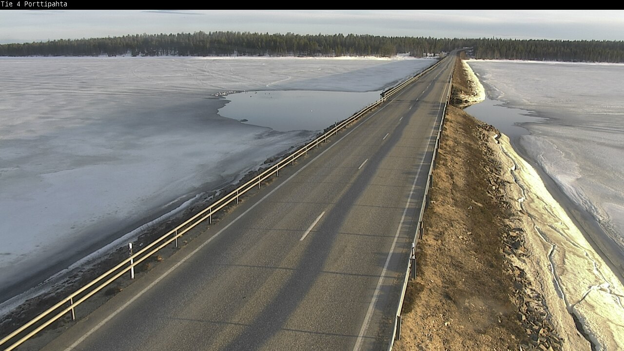 Kelikamerat Kuva Tie 4 Sodankylä, Porttipahta, Sodankylä, Lappi