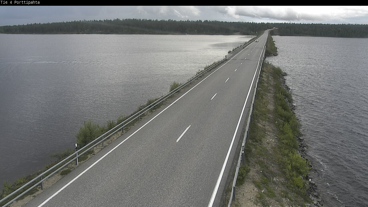 Weather Camera Image Road 4 Sodankylä, Porttipahta, Sodankylä, Lappi