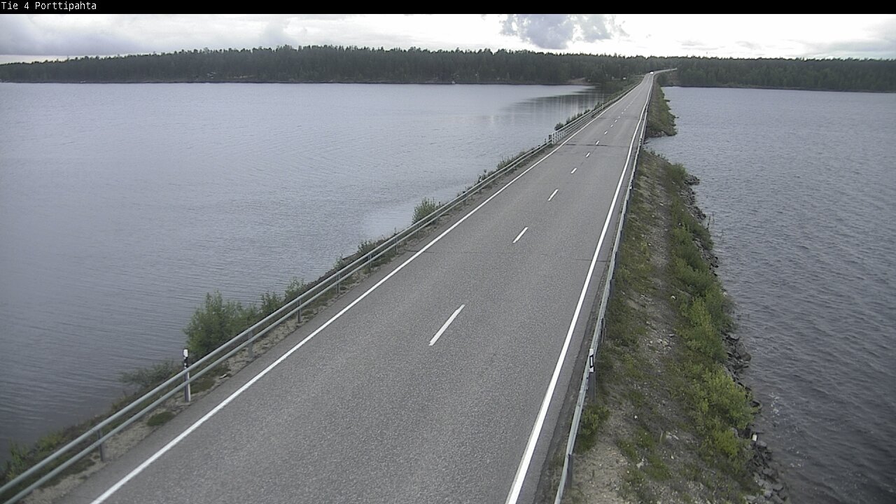 Weather Camera Image Road 4 Sodankylä, Porttipahta, Sodankylä, Lappi
