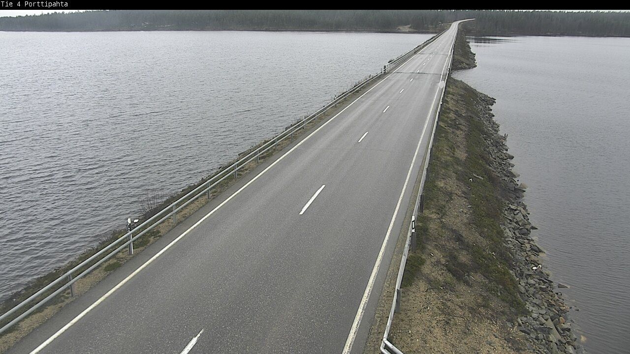 Kelikamerat Kuva Tie 4 Sodankylä, Porttipahta, Sodankylä, Lappi