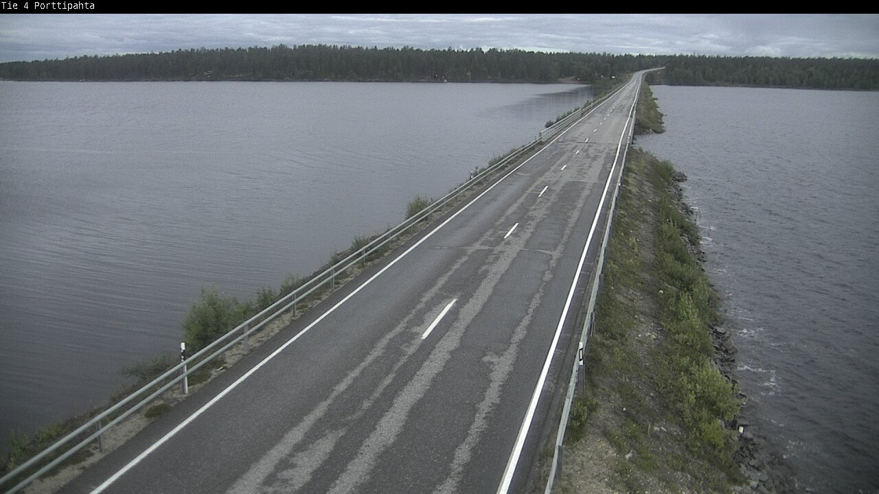 Weather Camera Image Road 4 Sodankylä, Porttipahta, Sodankylä, Lappi