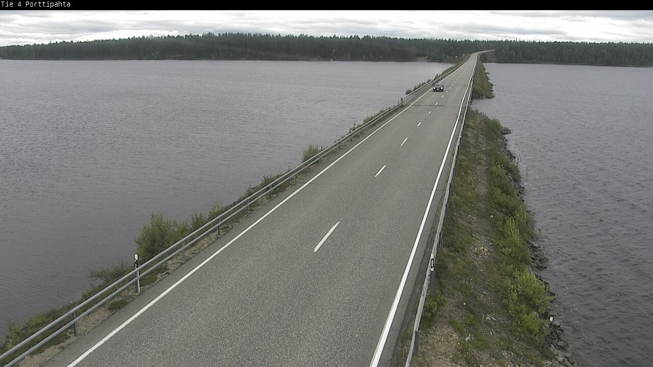 Weather Camera Image Road 4 Sodankylä, Porttipahta, Sodankylä, Lappi