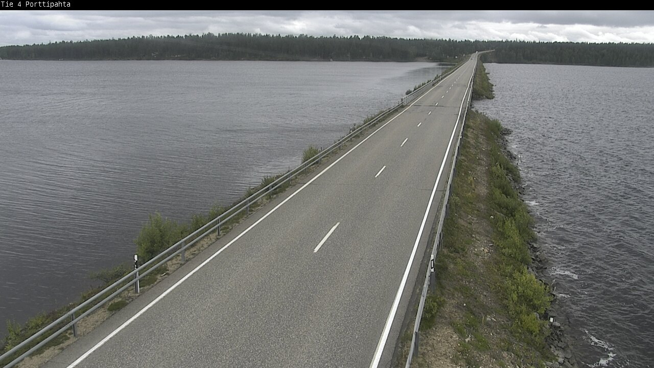 Weather Camera Image Road 4 Sodankylä, Porttipahta, Sodankylä, Lappi