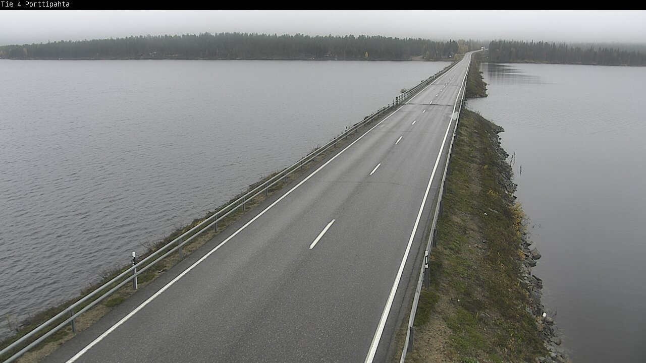 Weather Camera Image Road 4 Sodankylä, Porttipahta, Sodankylä, Lappi