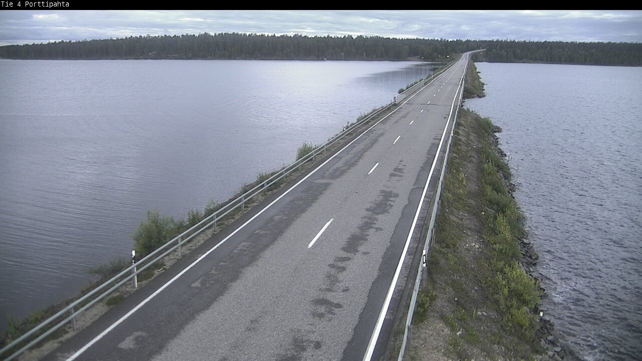 Weather Camera Image Road 4 Sodankylä, Porttipahta, Sodankylä, Lappi