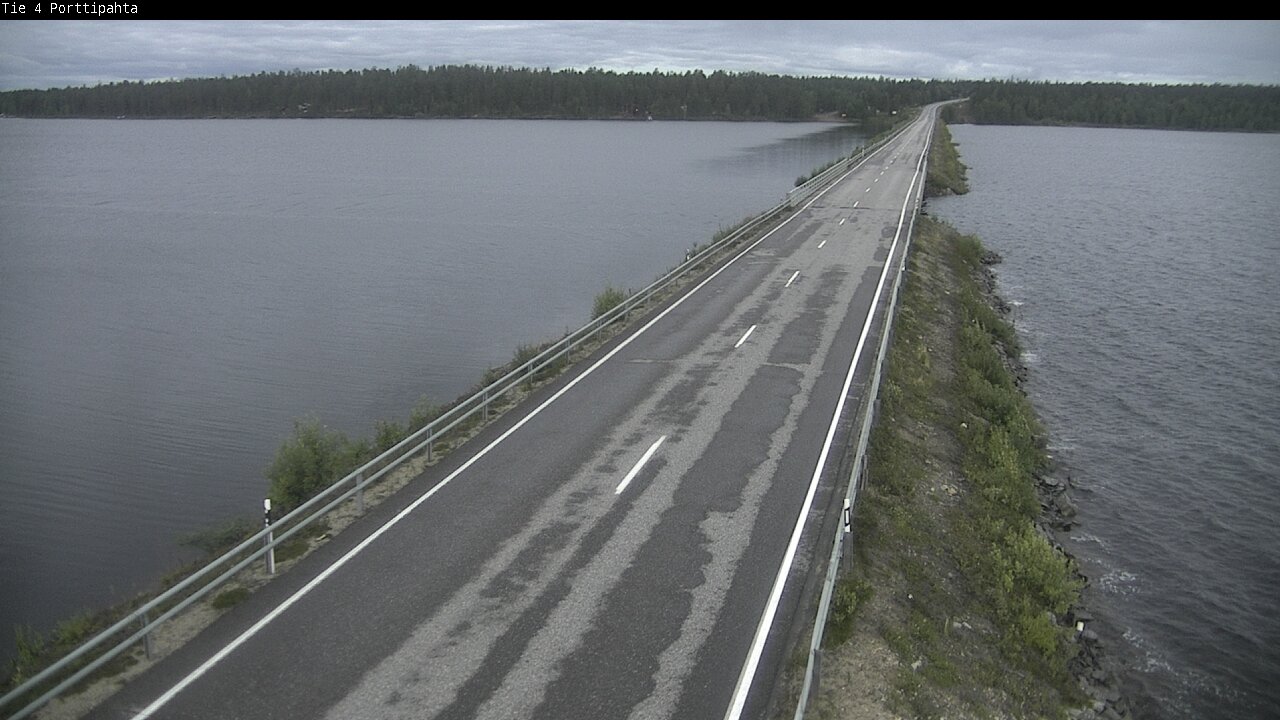Weather Camera Image Road 4 Sodankylä, Porttipahta, Sodankylä, Lappi